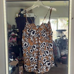 Floral Print Mini Summer Dress